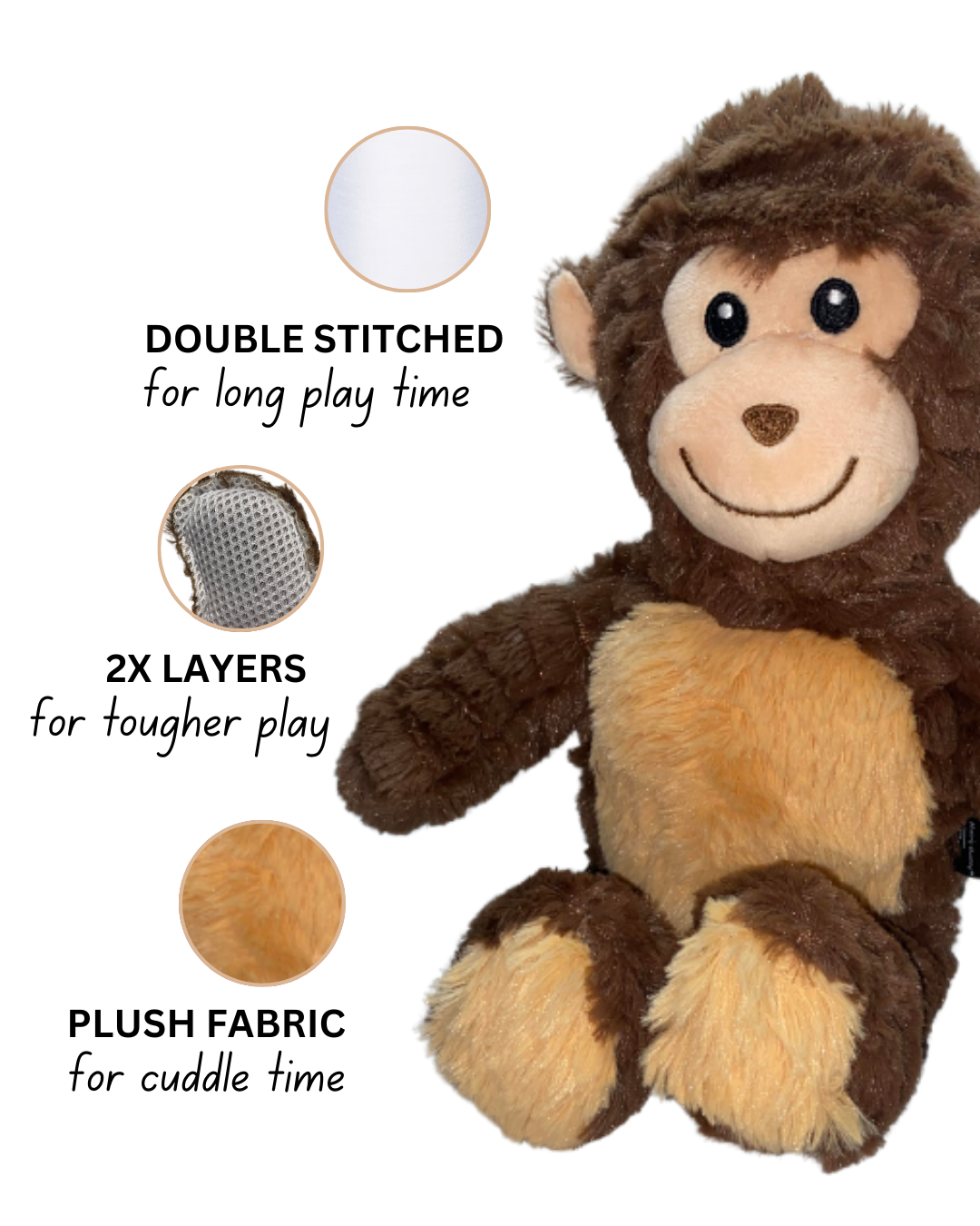 Big Plush Monkey