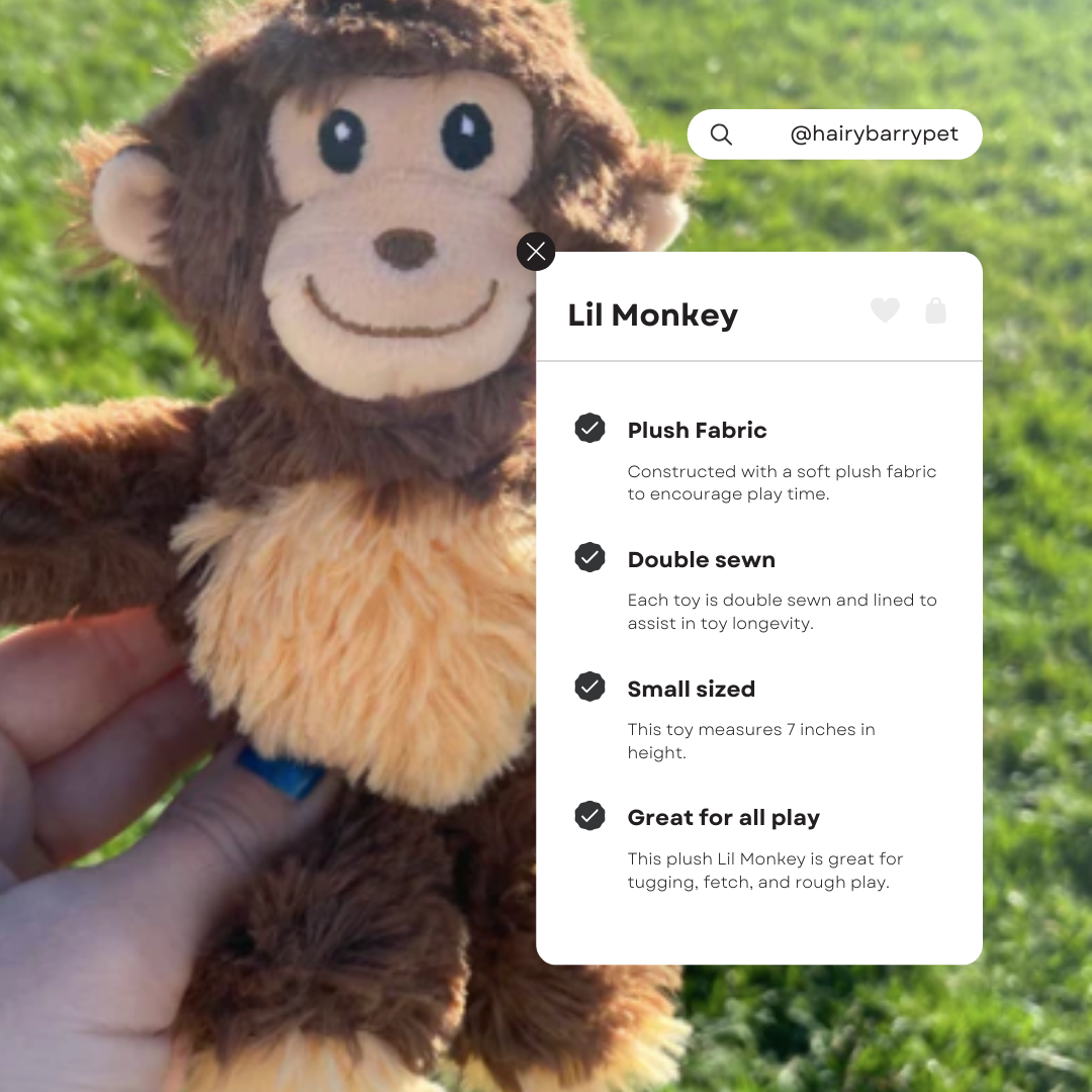 Lil Plush Monkey